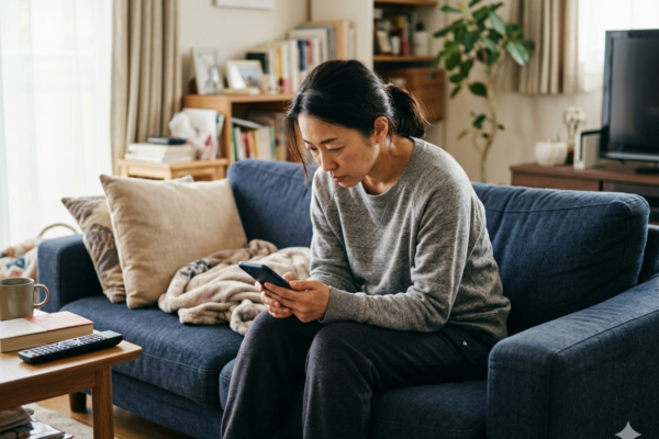 【整体が教える】スマホを見る姿勢が招く肩コリ、腰痛の真実とは？その理由と改善策