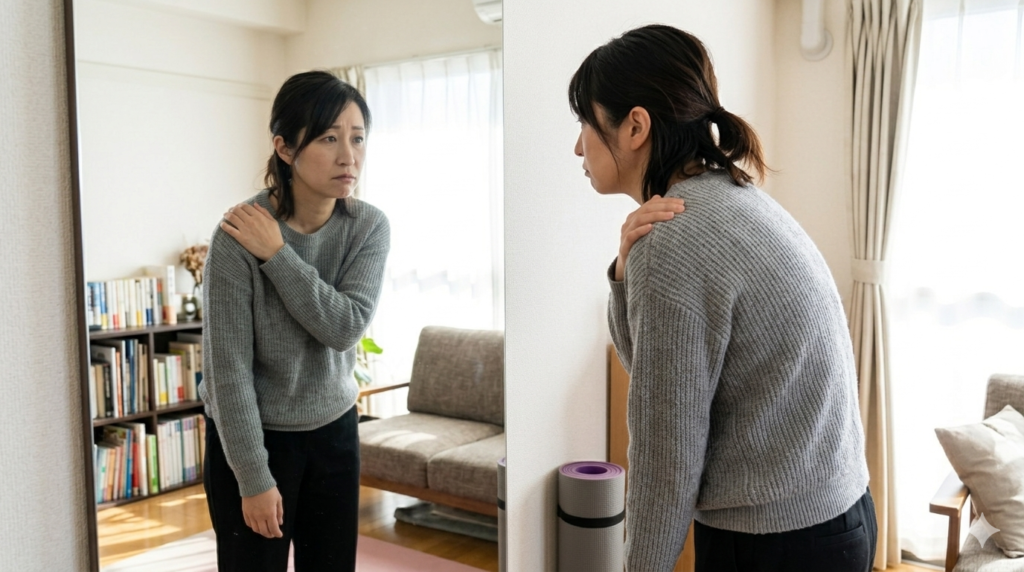 骨盤後傾と腰痛、肩こり関係の真実！整体で根本改善への道